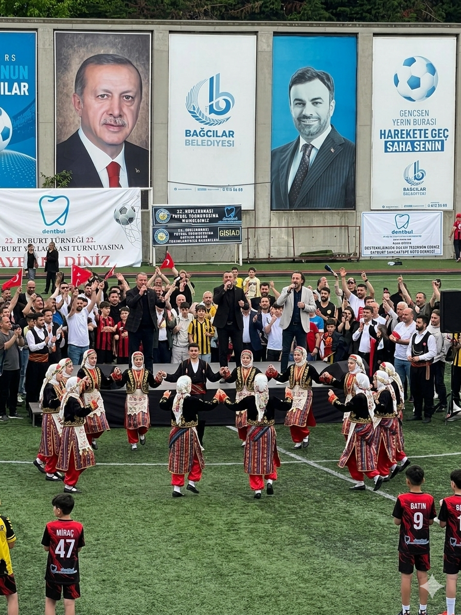 İstanbul’da Bayburt Rüzgarı: 22. Geleneksel Köyler Arası Futbol Turnuvası Başladı