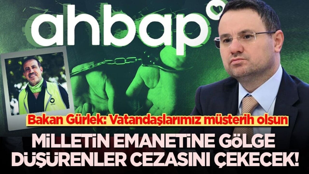 Adalet Bakanı Akın Gürlek'ten Deprem Bağışları Açıklaması